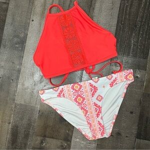 NWT Aerie High Neck Bikini Set size Small